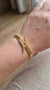 Golden Cross Kada Bracelet