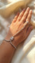 Silver Crystal Chain Bracelet