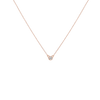 Mini Diamond Bezel Necklace