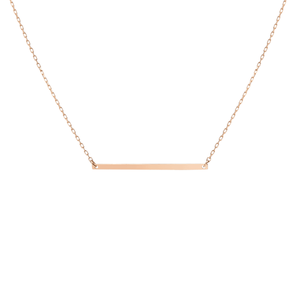 Gold Bar Necklace