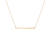 Gold Bar Necklace