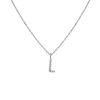 Classic Diamond Letter Necklace