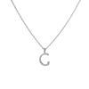 Classic Diamond Letter Necklace