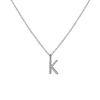 Classic Diamond Letter Necklace