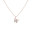 Classic Diamond Letter Necklace