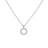 Classic Diamond Letter Necklace