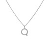 Classic Diamond Letter Necklace