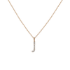 Classic Diamond Letter Necklace