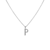Classic Diamond Letter Necklace
