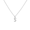 Classic Diamond Letter Necklace