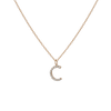 Classic Diamond Letter Necklace