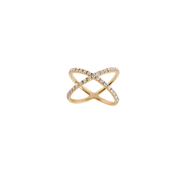 Diamond X Ring