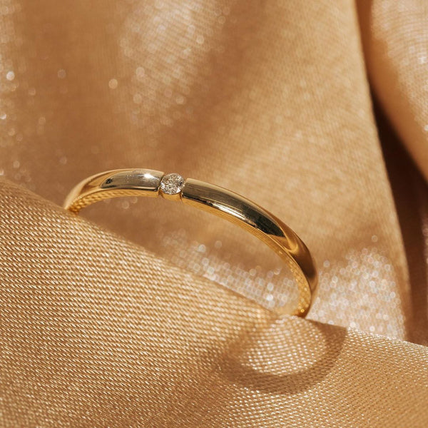 Petite Diamond Tension Ring